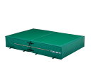 トーエイライト 屋内外兼用エバーマット 二つ折り 上部メッシュ 撥水ポリエステル帆布 200×400×50cm(F) TOEI LIGHT G1561