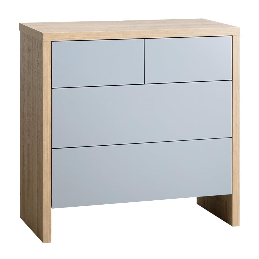 チェスト 箪笥 タンス 収納家具 ラック 3段 グレー