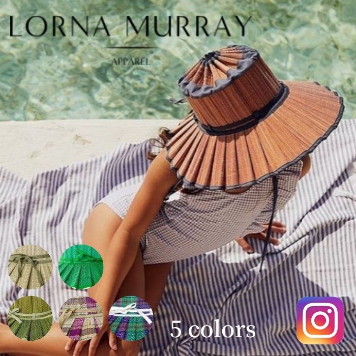 Lorna Murray Apparel ローナ マーレイ 帽子 麦わら帽子 ストローハット mom Vienna Hat ウィーン ハット プレゼント ギフト M 大人 折り畳み ハンドメイド Instagram インスタグラム SNS