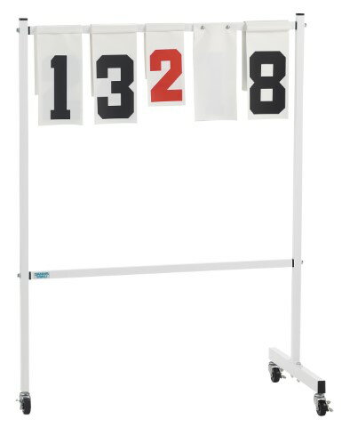 三和体育 移動式得点板 3輪仕様 学校 体育用品 送料無料 S-1104