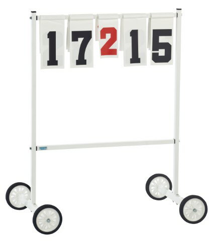 三和体育 移動式得点板 大型タイヤ仕様 学校 体育用品 送料無料 S-1106