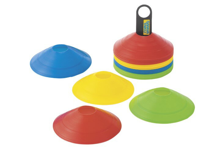 三和体育 マーカーコーン 40枚(各色1