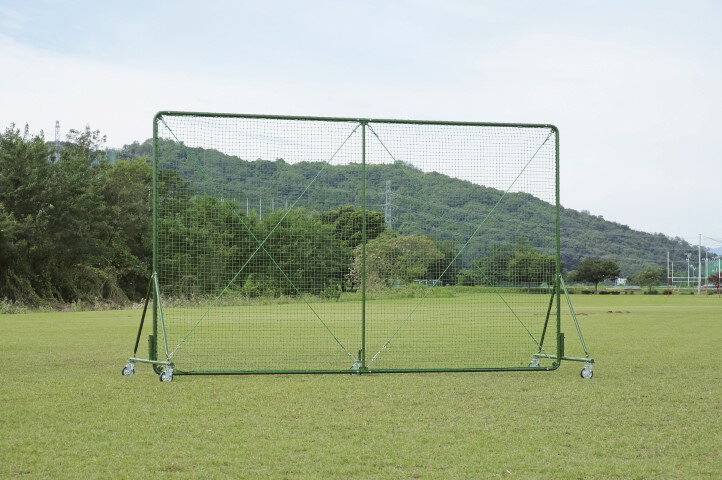 【11/25(火)20〜24時限定ポイント最大48倍!Bフライデー】 三和体育 防球ネット 5×3 移動式 学校 体育用品 送料無料 S-4443