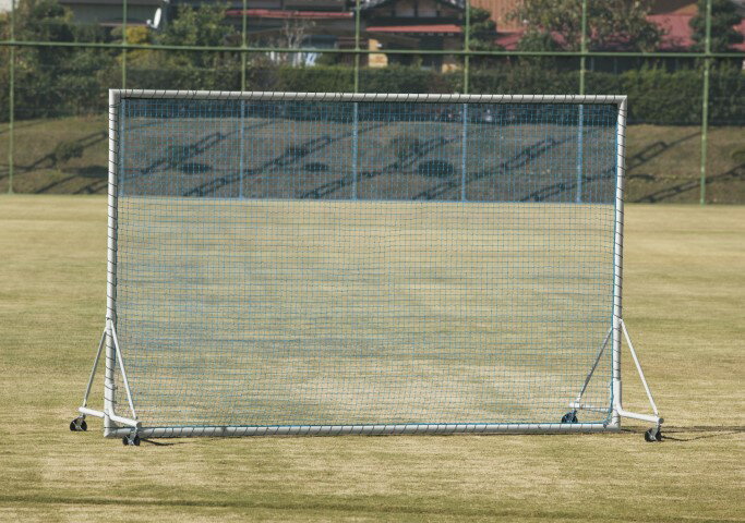 【11/25(火)20〜24時限定ポイント最大48倍!Bフライデー】 三和体育 アルミ防球ネット 5×3 移動式 学校 体育用品 送料無料 S-4745