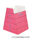 三和体育 ソフト閉脚とび箱 4段 ピンク S-9046P