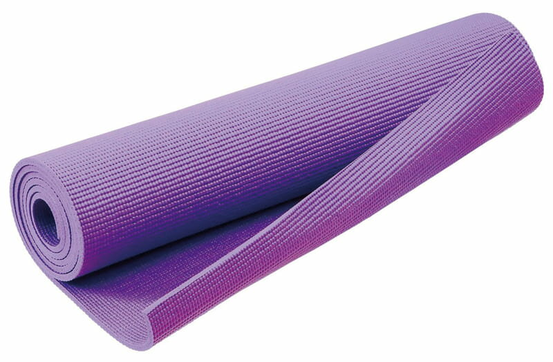 【11/25(火)20〜24時限定ポイント最大48倍!Bフライデー】 三和体育 ヨガマット 6mm 紫 S-4509V