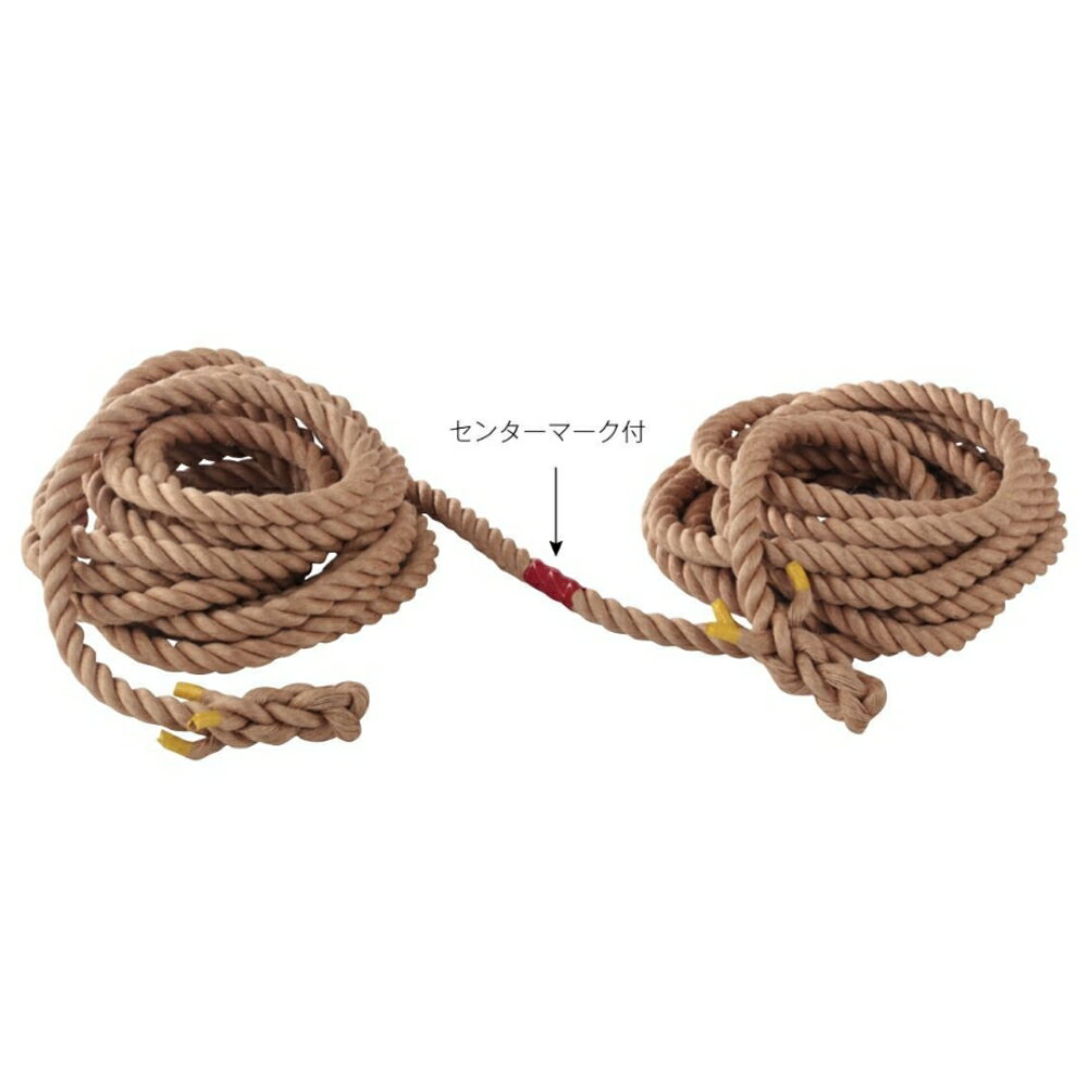 Rakuten - 三和体育 綱引ロープ（マニラ麻）m単位 φ38 学校 体育用品 送料無料 S-8803