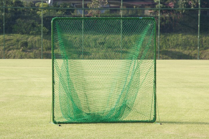 【11/20(木)20〜24時限定ポイント最大48倍！BF開催中】 三和体育 トスバッティングフェンス 全面集球型 φ75キャスター付 学校 体育用品 送料無料 S-8556