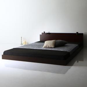 【11/30(日)20〜24時限定 ポイント2倍+LINEクーポン】棚・コンセント付きフロアベッド スタンダードポ..