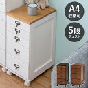 チェスト 5段タイプ 28×37×60cm 送料無料