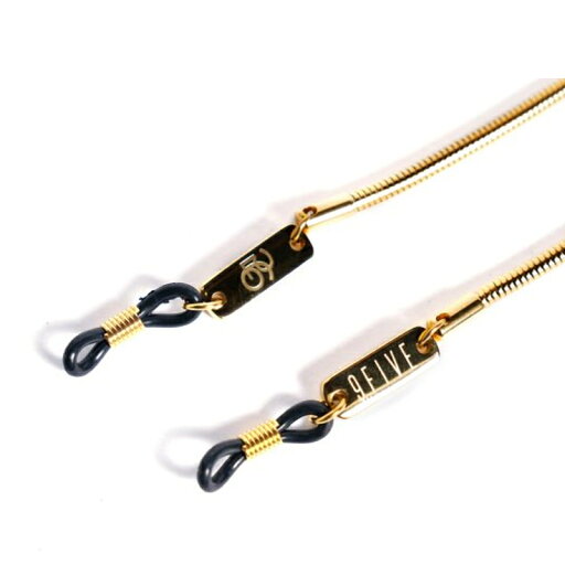 ナインファイブ 9FIVE 24k Gold Snake Chain Eyewear Lanyard U1255-C01S01 サングラス ナインファイブ 9FIVE 24k Gold Snake Chain Eyewear Lanyard U1255-C01S01 サングラス