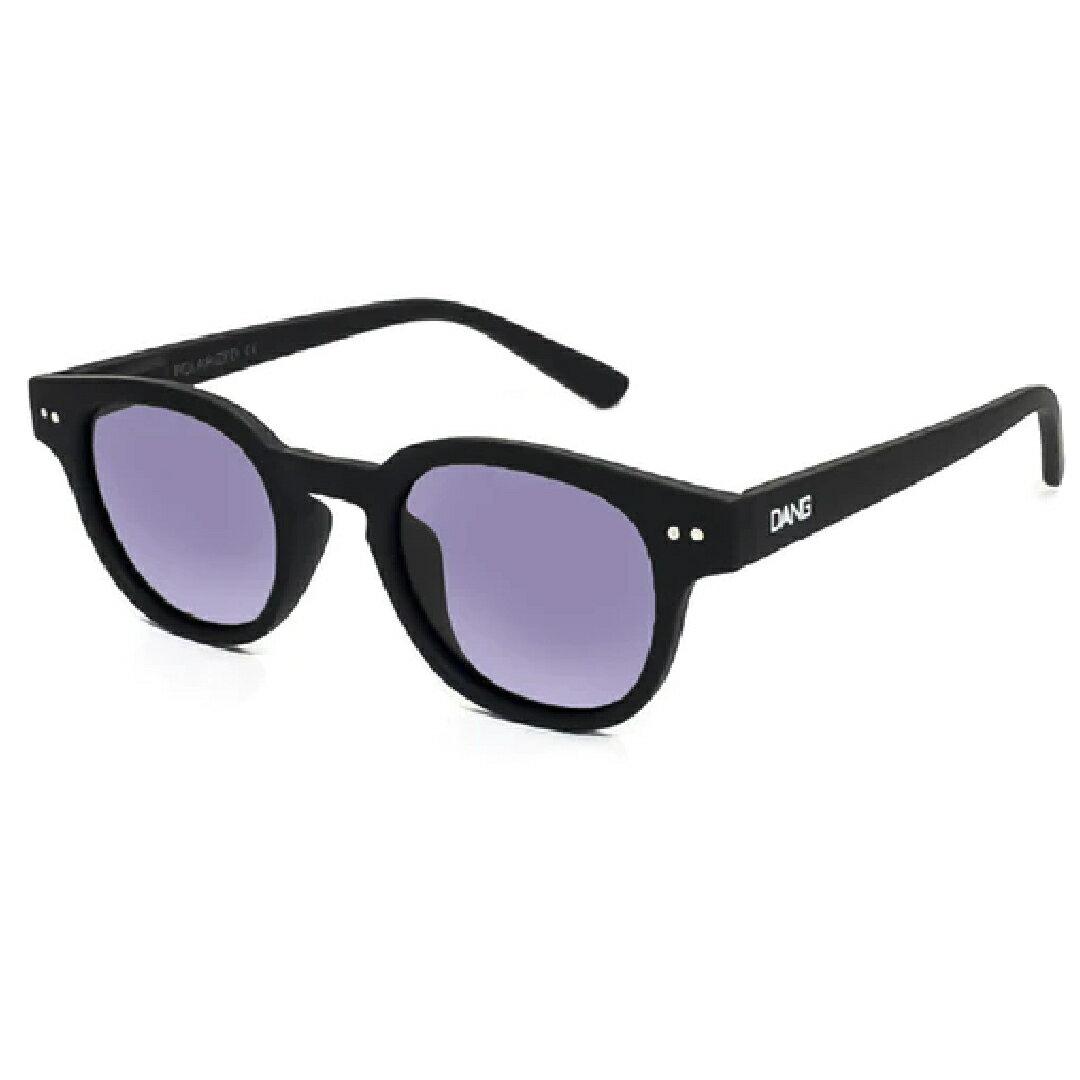 ダン シェイディーズ DANGSHADES SELECT Black Matte x Puple Polarized (偏光レンズ) U1324-C01S01 サングラス