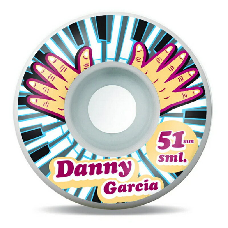 スモール ウィール SML.WHEELS CLASSIC DANNY GARCIA OG WIDE 51mm 99a U2650-C01S01 スケートボード ウイール