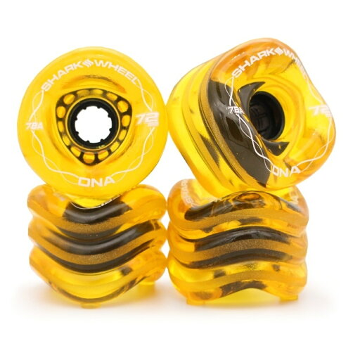 SHARK WHEEL シャークウィール DNA AMBER 72mm 78A スケートボード ウイール SHARK WHEEL シャークウィール DNA AMBER 72mm 78A スケートボード ウイール