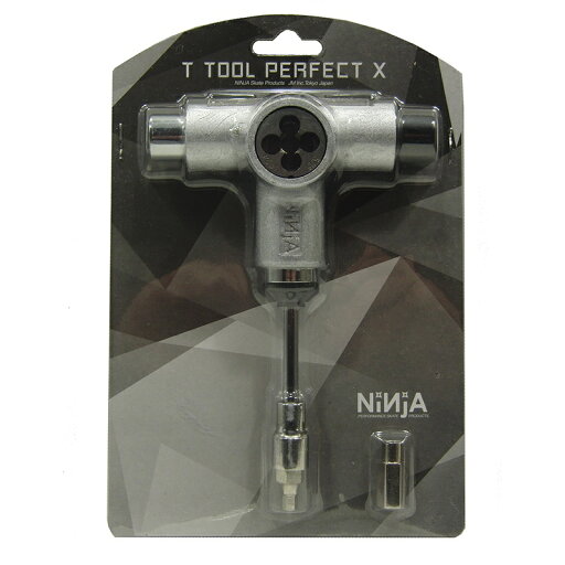 NINJA ニンジャ スケート ツール T-TOOL PERFECT X ( SILVER ) メンテナンス NINJA ニンジャ スケート ツール T-TOOL PERFECT X ( SILVER ) メンテナンス