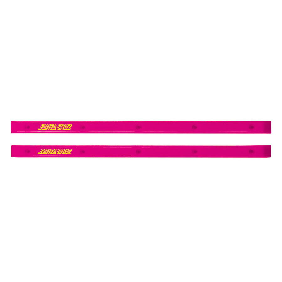 SANTACRUZ サンタクルーズ SLIMELINE RAILS (PINK) スケートボード ライザー