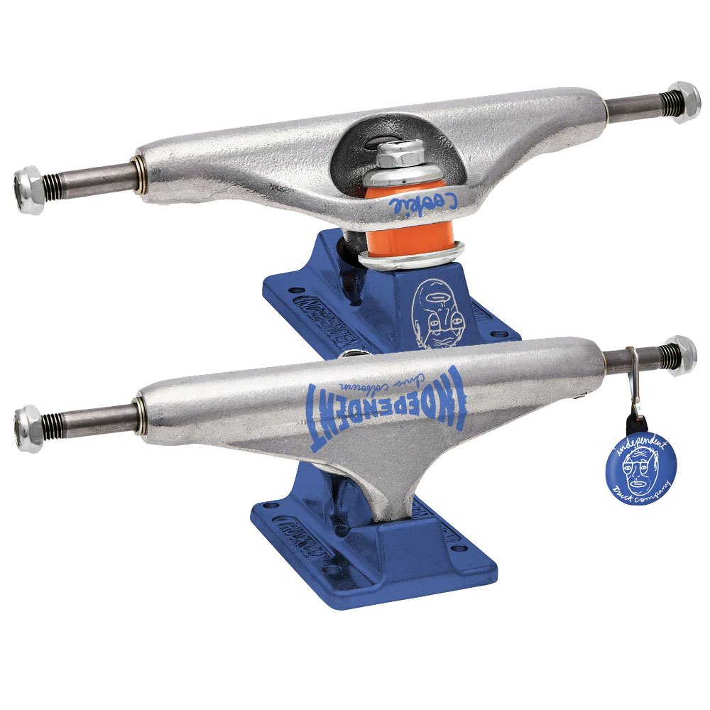 INDEPENDENT インディペンデント STAGE 11 139 STANDARD CHRIS COLBOURN FACES (SILVER/ANO BLUE) スケートボード トラック