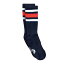 OLD BONES THERAPY オールドボーンズセラピー CREW SOCKS BLACK Lサイズ:27cm~31.0cm スケートボード..