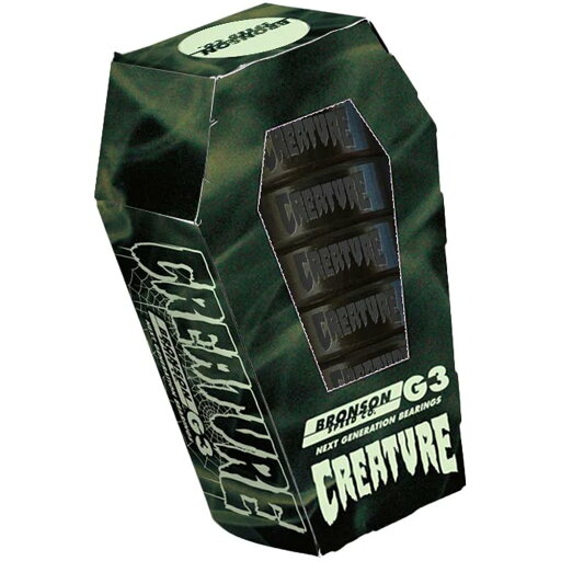 ブロンソンベアリング BRONSON BEARING CREATURE G3 U4246-C01 スケートボード ベアリング ブロンソンベアリング BRONSON BEARING CREATURE G3 U4246-C01 スケートボード ベアリング