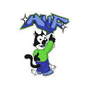 ハフ HUF BAD CAT STICKER (MULTI) U4490-C01 ステッカー