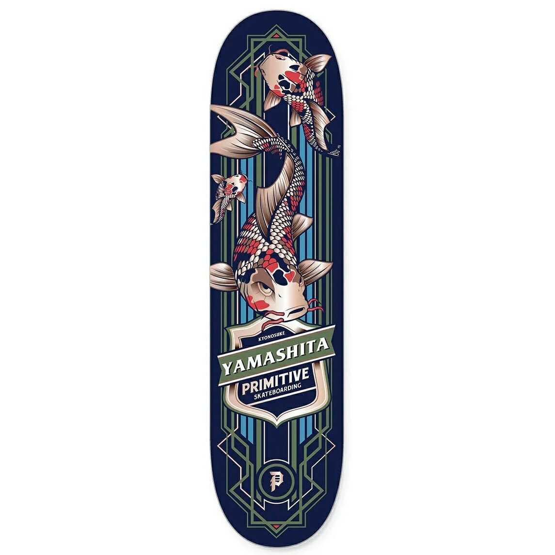 プリミティブ PRIMITIVE KYONOSUKE FIRST MODEL KOI NAVY 8.0 スケートボード デッキ