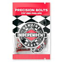 INDEPENDENT インディペンデント 7/8 PHILLIPS ( BLACK/RED ) スケートボード ビスナット