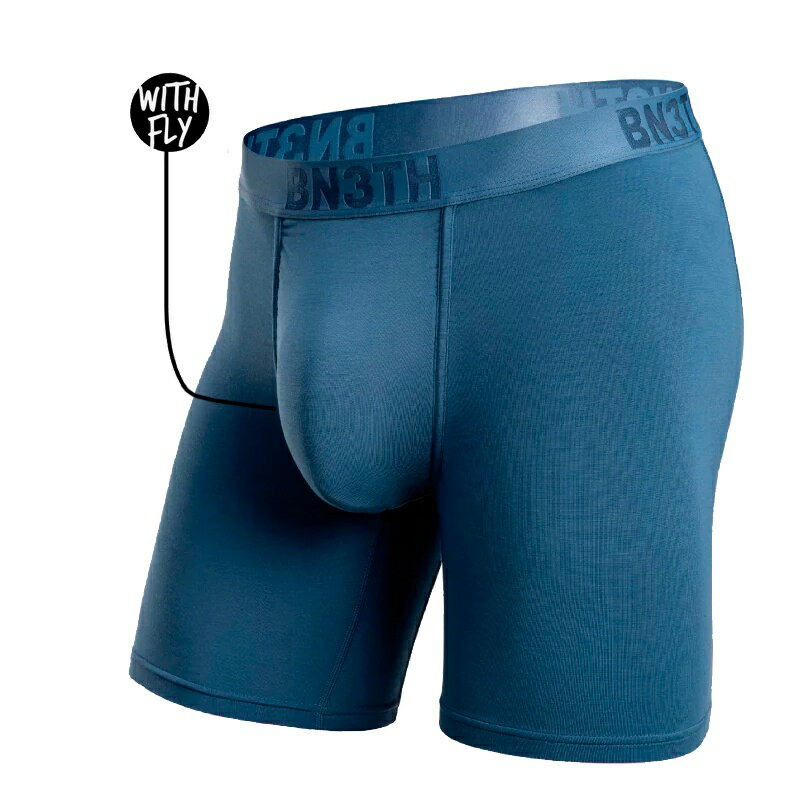 MYPAKAGE BNETH マイパッケージ ベニス ボクサーパンツ CLASSIC WITH FLY BOXER BRIEF (FOG) 前開き ア..