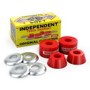 INDEPENDENT インディペンデント ORIGINAL CUSHIONS SOFT 90A (RED) STAGE1~STAGE7対応ブッシュゴム スケートボード ピボット