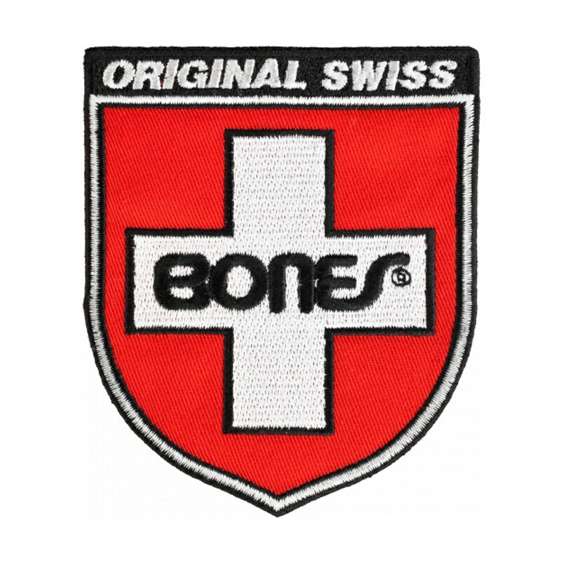 BONES BEARING ボーンズ ベアリング SWISS SHIELD ワッペン