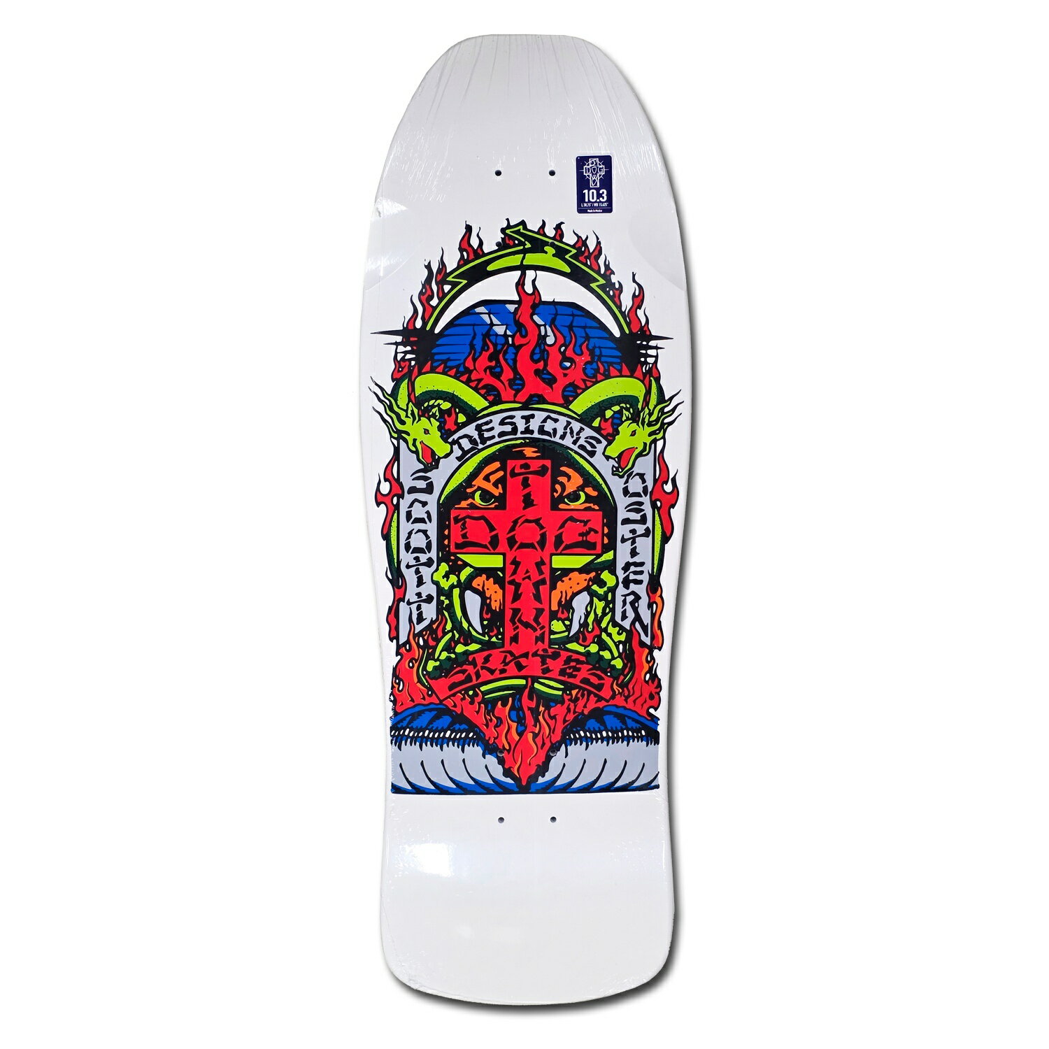 DOGTOWN ドッグタウン SCOTT OSTER REISSUE WHITE 10.3 スケートボード デッキ