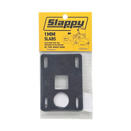 SLAPPY スラッピー ライザーパット / 1mm スケートボード ライザー SLAPPY スラッピー ライザーパット / 1mm スケートボード ライザー