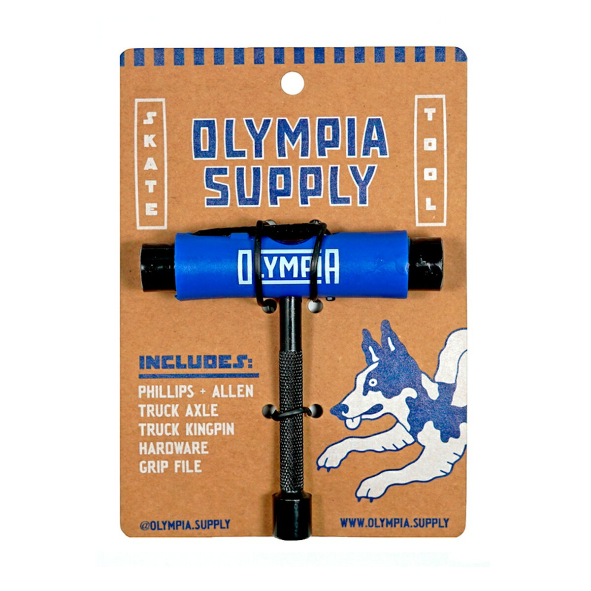 OLYMPIA オリンピア STANDARD TOOL BLUE スケートボードパーツ メンテナンス用品