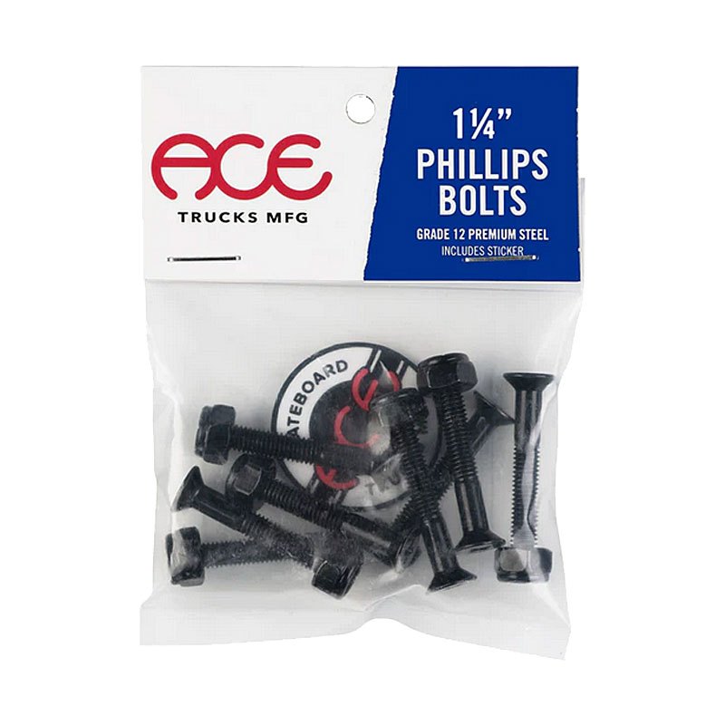 ACE TRUCK エーストラック BOLTS PHILLIPS 1 1/4 スケートボードパーツ ビスナット