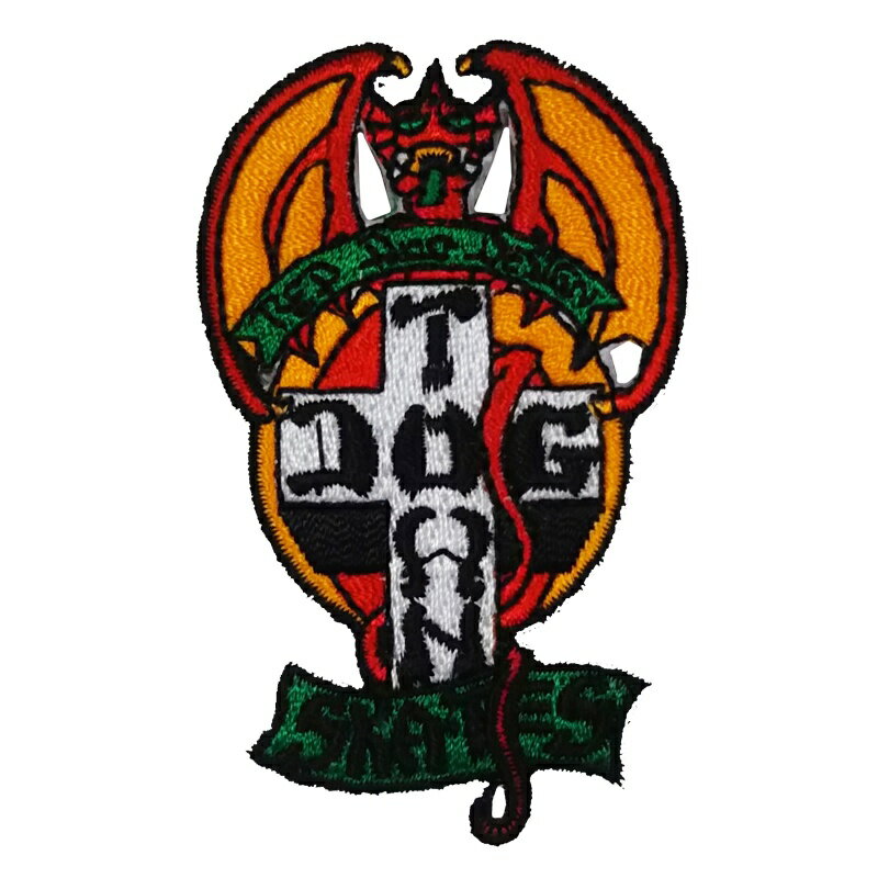 【マラソン限定クーポン対象！】 DOGTOWN ドッグタウン RED DOG PATCH ワッペン パッチ