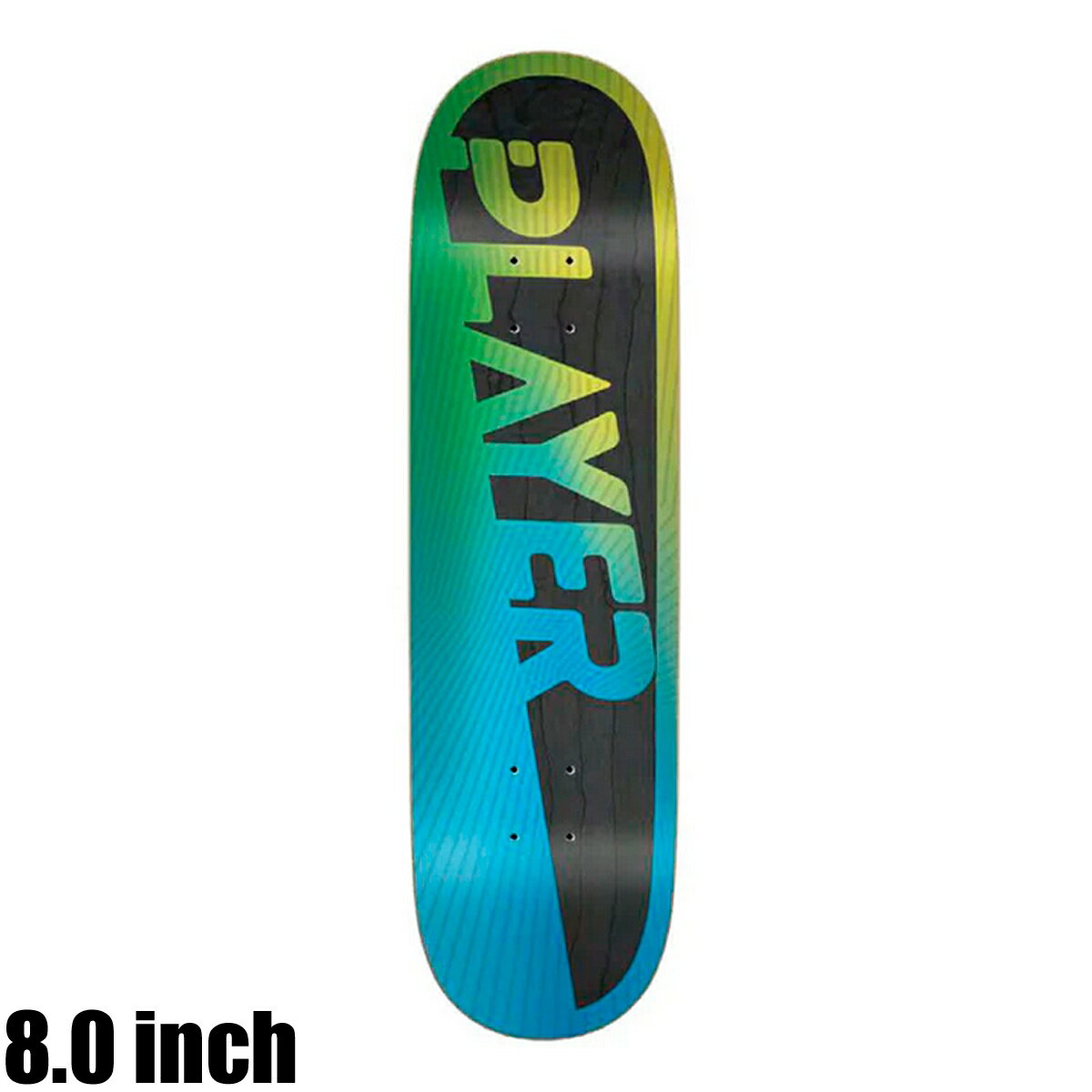 PLAYER SKATEBOARDS プレイヤー スケートボード DIAGONAL TEAM 8.0 スケートボード デッキ