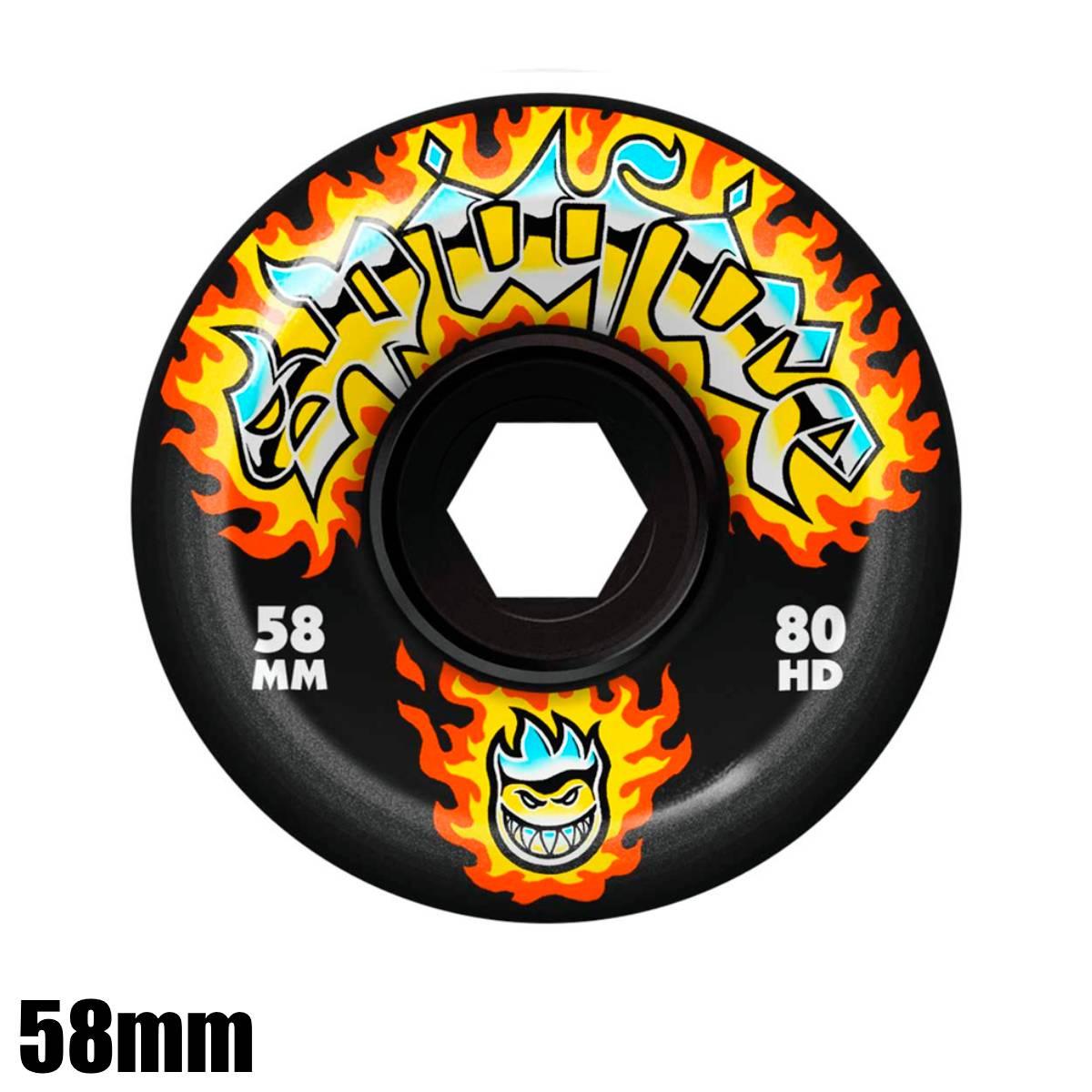 SPITFIRE スピットファイア 80HD CHROME VENOM CONICAL FULL 58mm ソフトウィール スケートボード ウイール