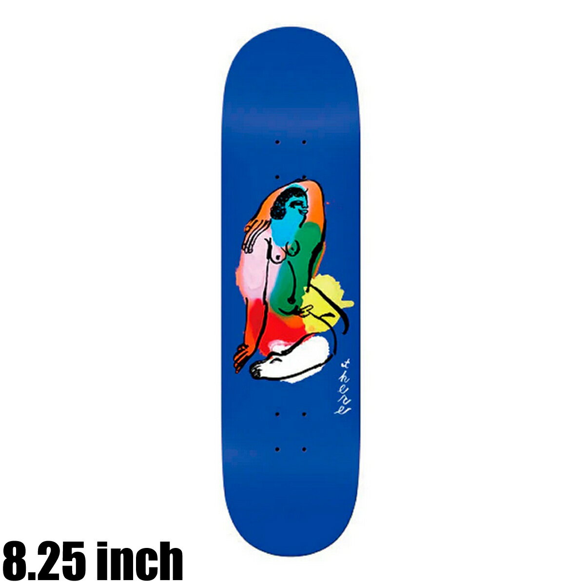 THERE SKATEBOARDS ゼア スケートボード COLORS TEAM 8.25 スケートボード デッキ