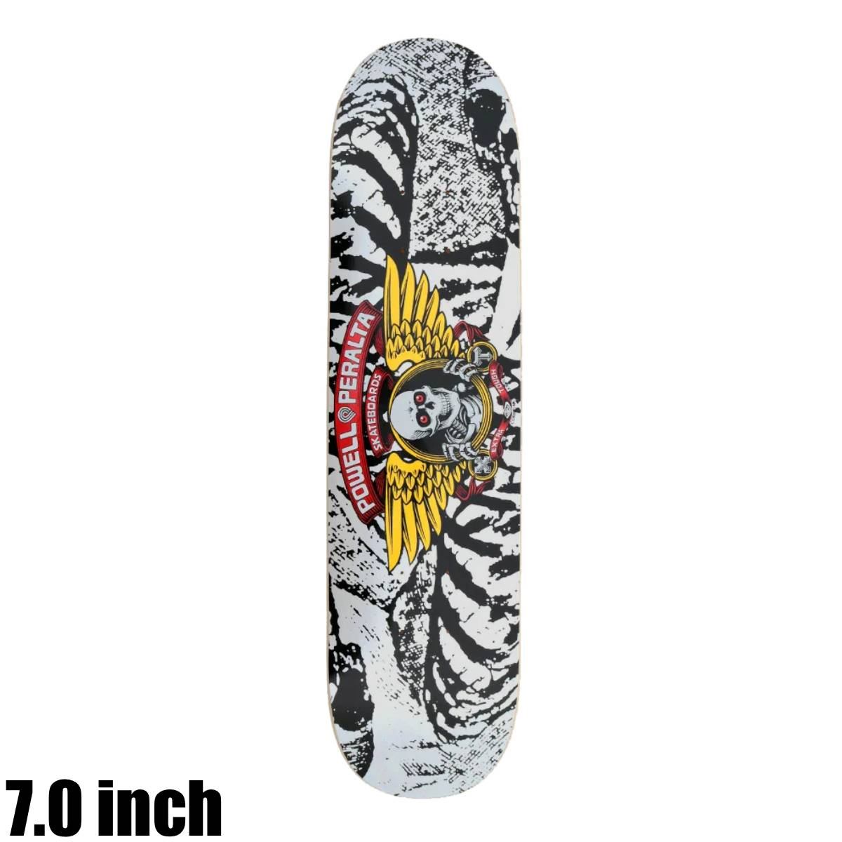 POWELL パウエル WINGED RIPPER BLACK/SILVER 7.0 スケートボード デッキ