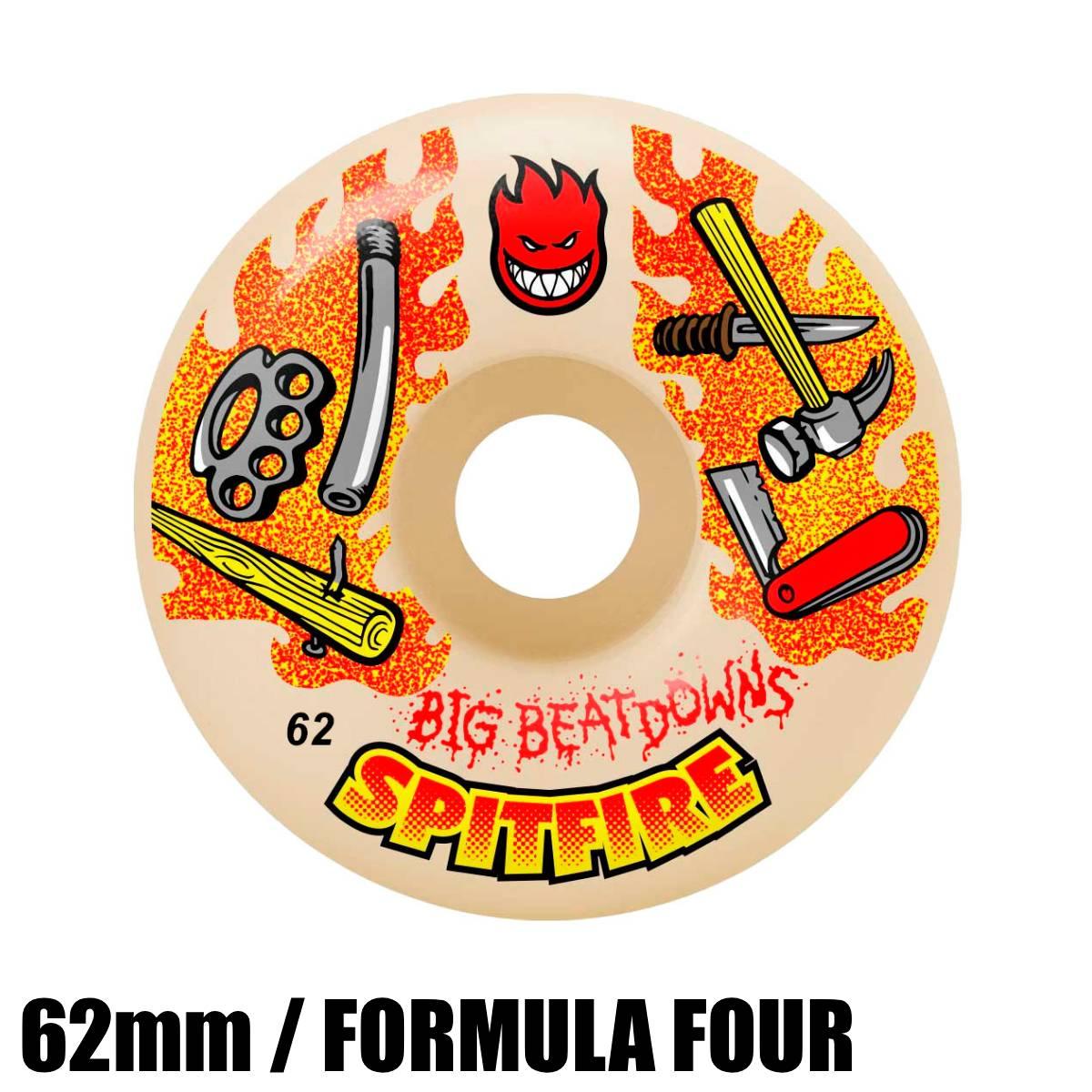 SPITFIRE スピットファイア F4 99 CLASSIC BIG BEATDOWNS 62mm U2755-C01S01 スケートボード ウイール