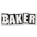 x[J[ BAKER^BRAND LOGO STICKER (MD) XebJ[