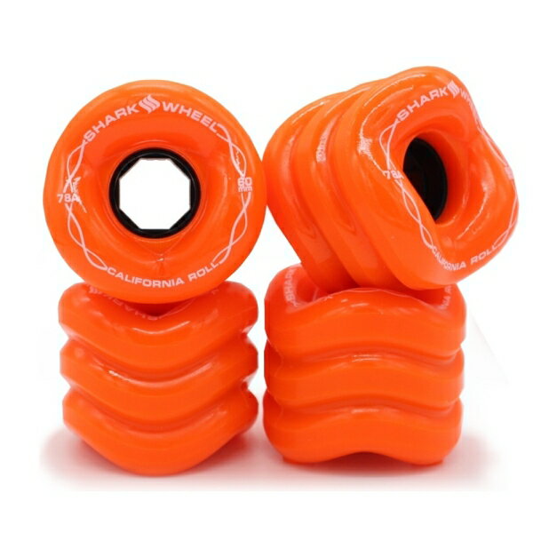 シャークウィール SHARK WHEEL/CALIFORNIA ROLL (ORANGE) 60mm 78A ウィール