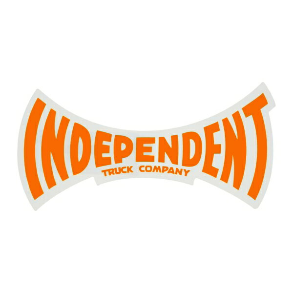 ǥڥǥ INDEPENDENTITC SPAN 6 STICKER (ORANGE/CLEAR) ƥå