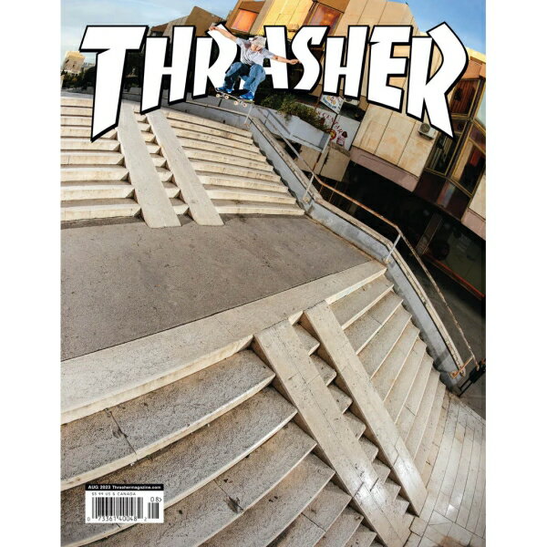 スラッシャー THRASHER／2023 AUGUST ISSUE ♯517 表紙 Jack O’Grady 本 雑誌