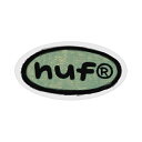 nt^HUF PENCILLED IN STICKER (GREEN) XebJ[