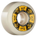 {[Y EB[ BONESWHEELS^BONES WHEELS X-FORMULA BLACK&GOLD V6 WIDECUT 56mm 99A EB[