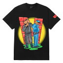 ハフ／HUF UNLAWFUL TEE (BLACK) Lサイズ Tシャツ