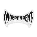 インディペンデント/INDEPENDENT VOLTAGE SPAN STICKER 6” (BLACK) ステッカー