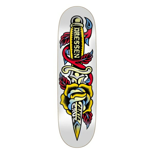 サンタクルーズ SANTACRUZ/DRESSEN ROSE DAGGER 8.7 デッキ