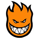 スピットファイア SPITFIRE/FIREBALL ORANGE (XS) ステッカー