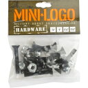 ミニロゴ MINILOGO/MOUNTING Nuts & Bolts 1インチ ビス、ナット